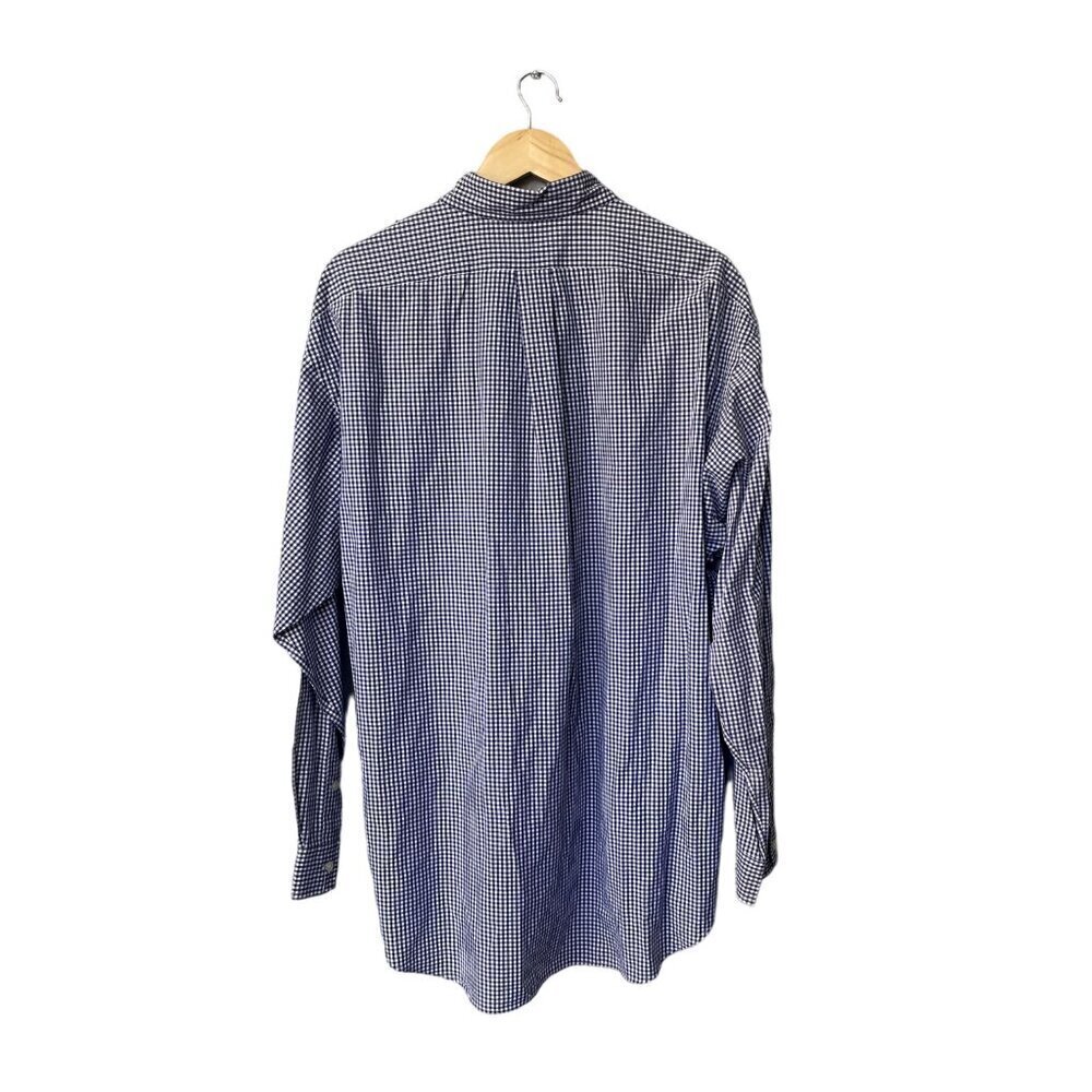Ralph Lauren Men XL Polo Plaid Blake‎ 100% Cotton Long Sleeve Button Down Shirt - Picture 5 of 8